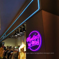 Neon sign flexible wall mounted custom led light letters outside signage